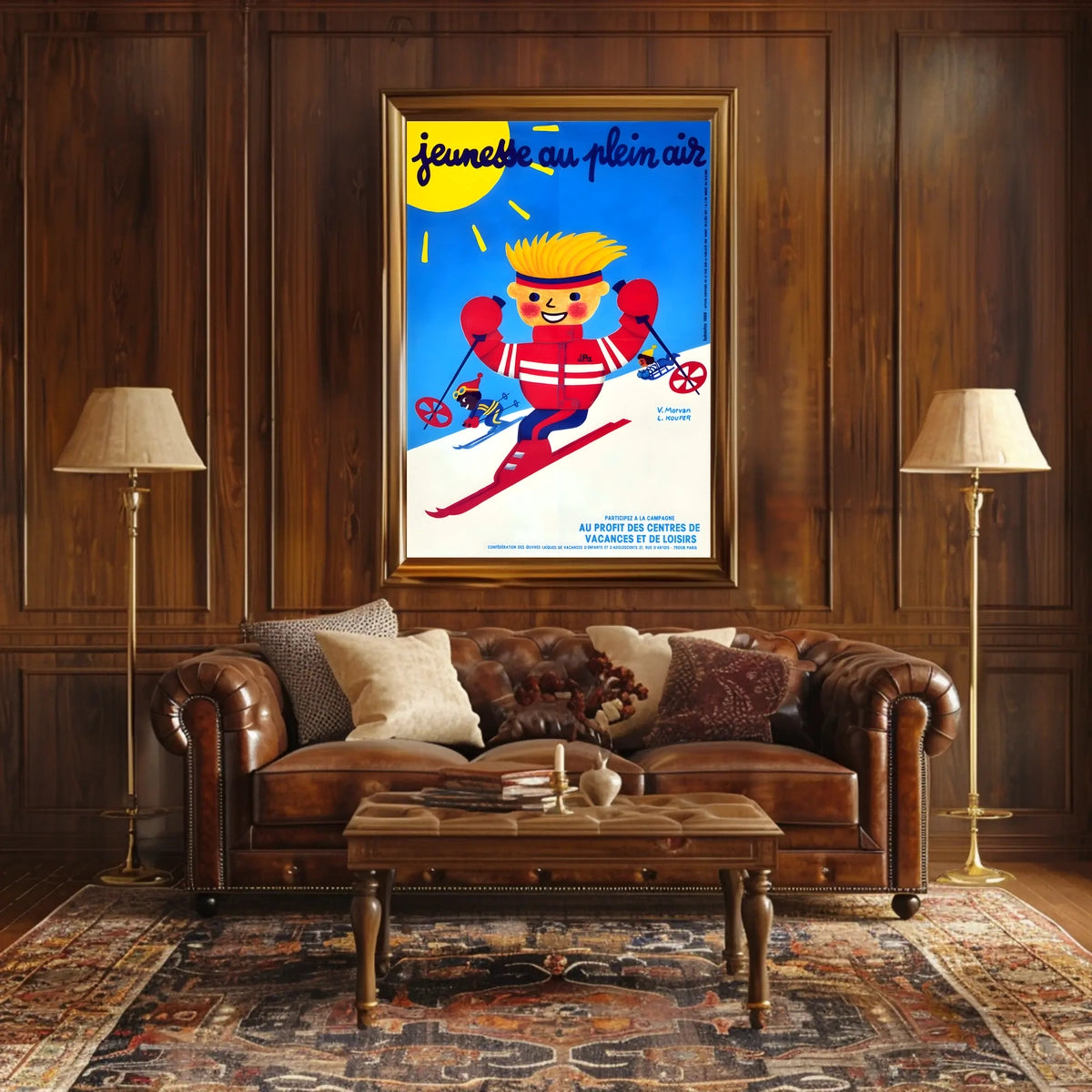 Jeunesse au Plein Air Poster