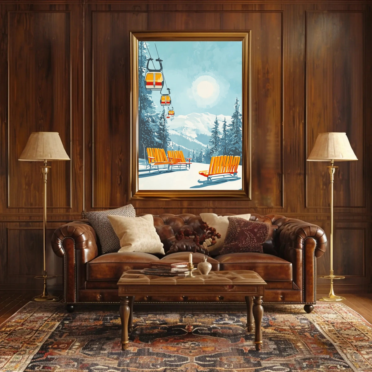 Winter Wonderland Retreat Poster