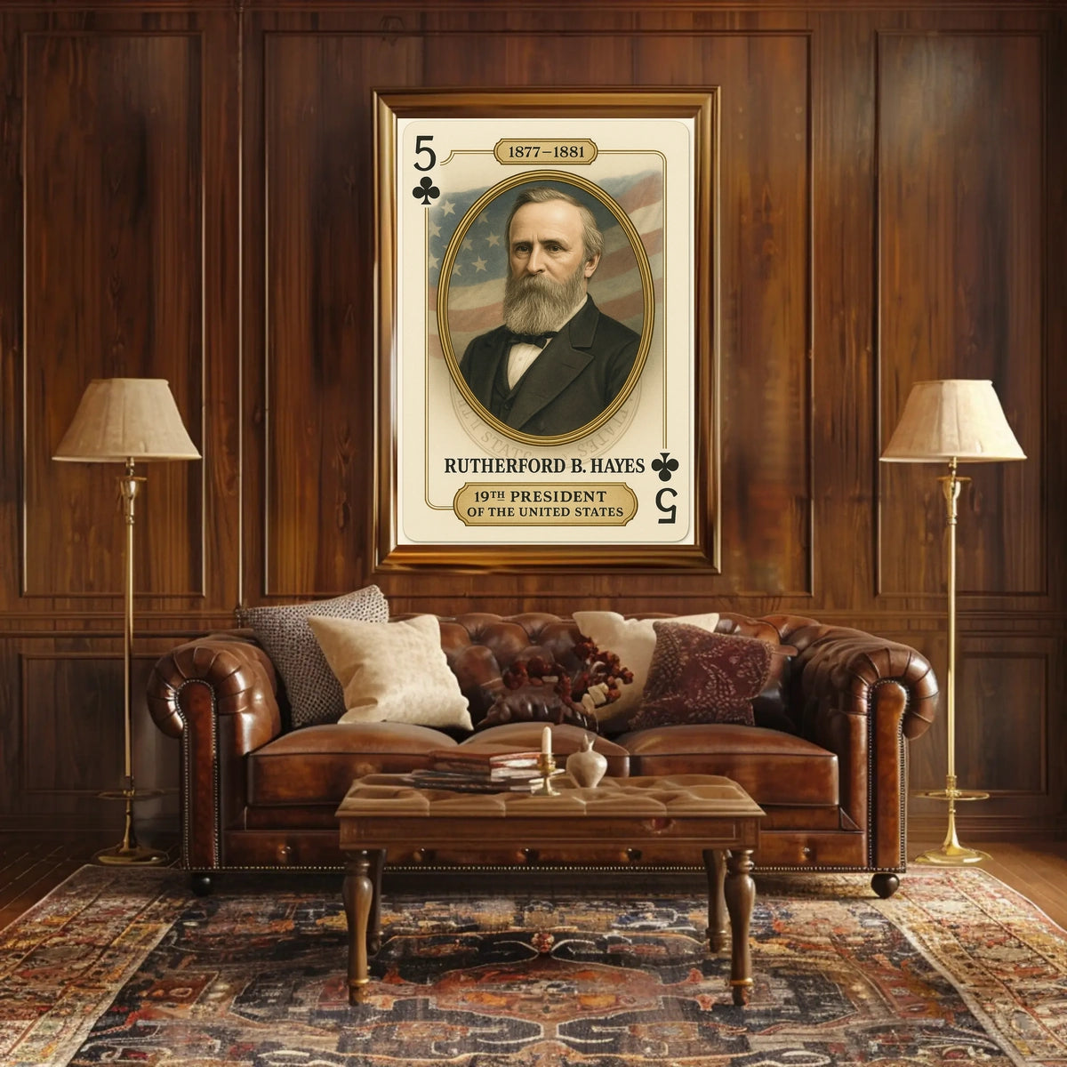 Hayes 19th President Poster