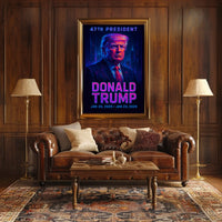 Donald Trump 47th President Poster