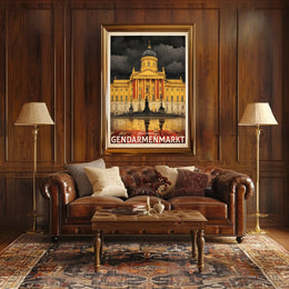 Gendarmenmarkt Architectural Elegance Poster