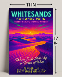 Whitesands National Park Poster PosterGoat