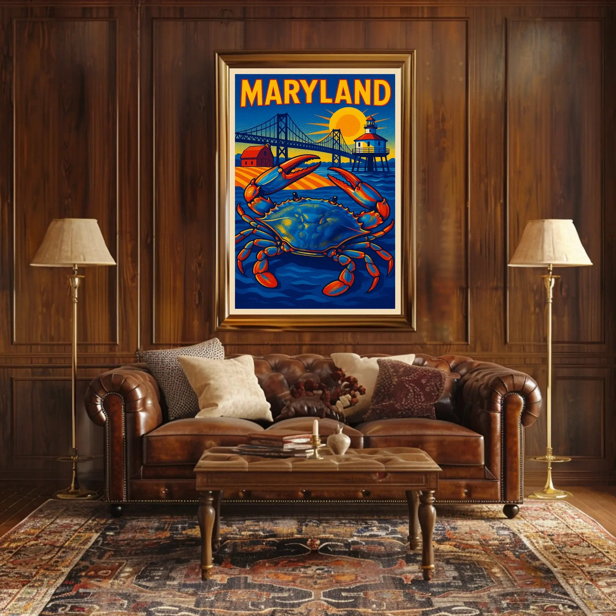 MarylandS Coastal Charm Poster