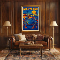MarylandS Coastal Charm Poster