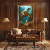 Vintage Travel Destination Art Poster