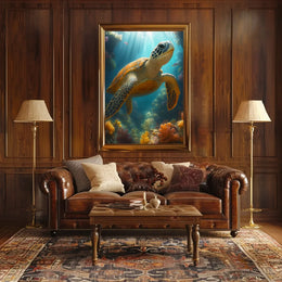 Vintage Travel Destination Art Poster