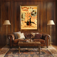 Eldora's Vintage Circus Juggling Extravaganza - Cultural or Heritage Poster