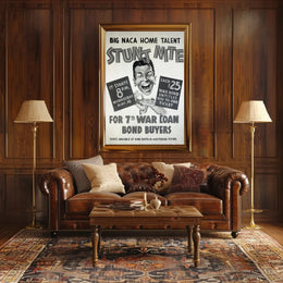Stunt Nite for War Bond Buyers Poster PosterGoat