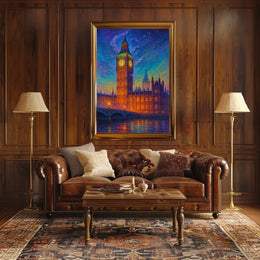 Enchanted Big Ben at Twilight Poster