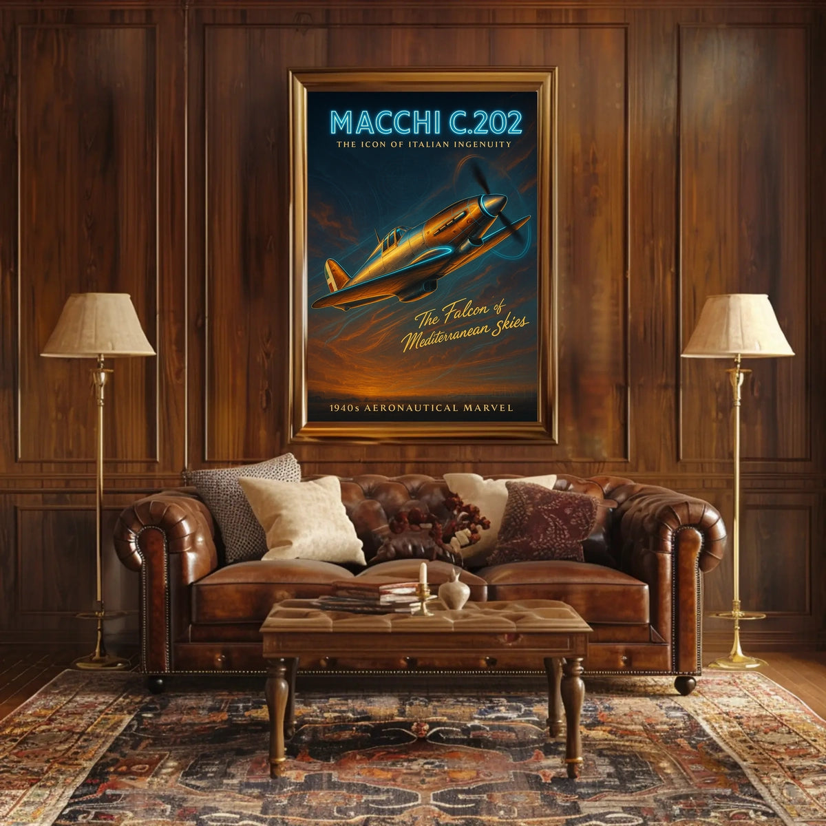 Macchi C.202 The Icon of Italian Ingenuity Poster