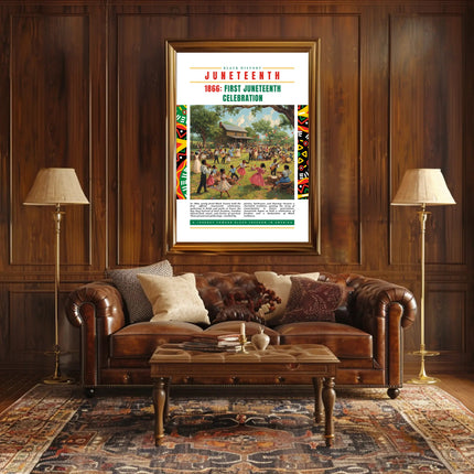 Juneteenth Celebration: A Cultural or Heritage Poster