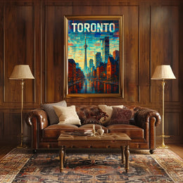 Toronto Cityscape Poster