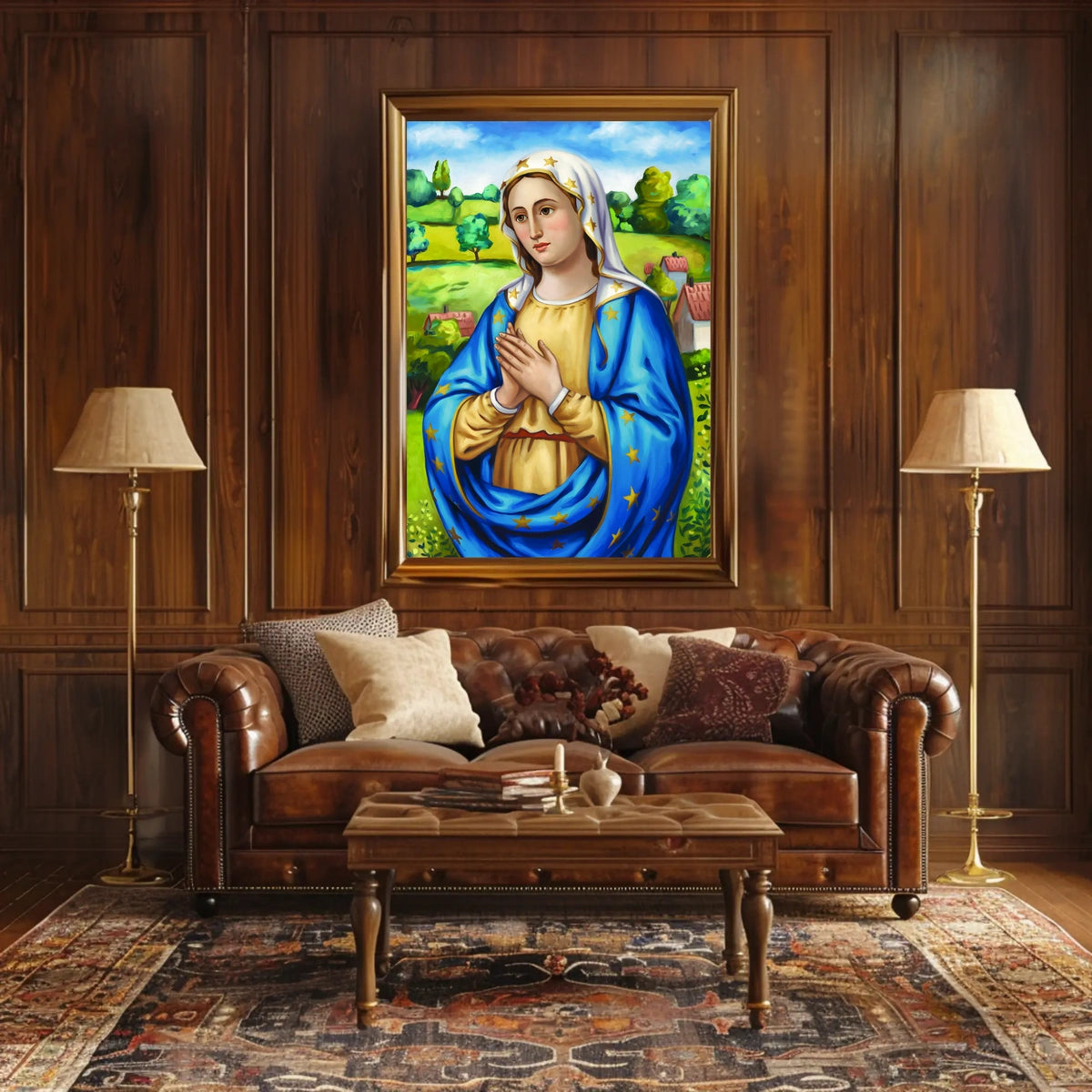 Serene Devotion Poster