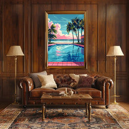 Tropical Oasis Poster