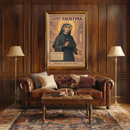 Saint Faustina Poster PosterGoat