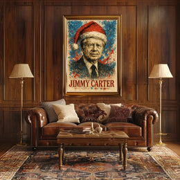Jimmy Carter 39th President of the United States Christmas SeriesPoster