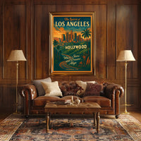 Hollywood Dreams: Vintage Los Angeles Poster Art