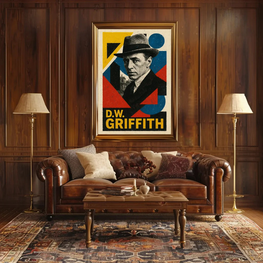 Abstract Balboa Park Modern Typography Poster