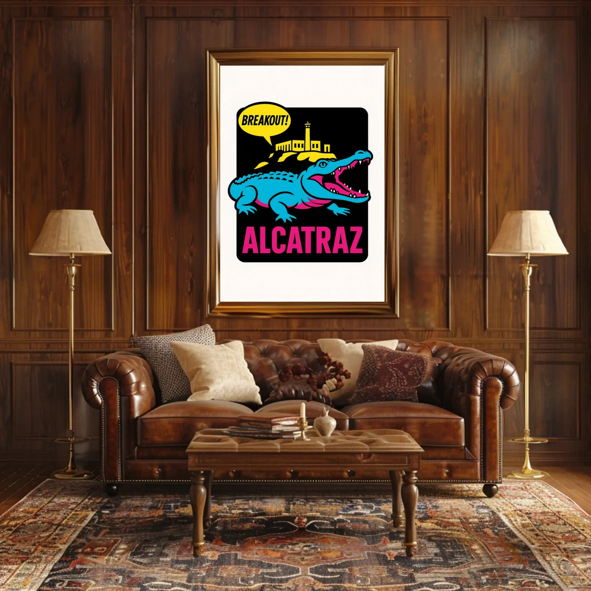 Alcatraz Breakout Poster