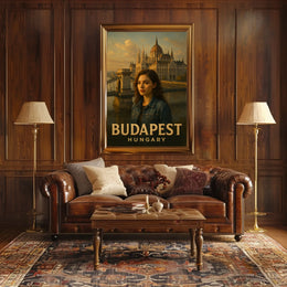 Budapest A Timeless Portrait Poster