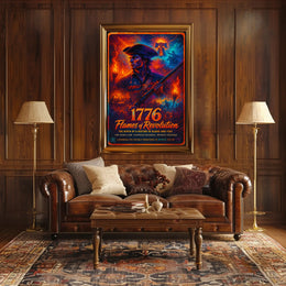 1776 Rebellion and Independence Historical or Presidential Poster