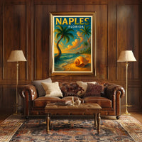 Naples, Florida Tropical Paradise Poster
