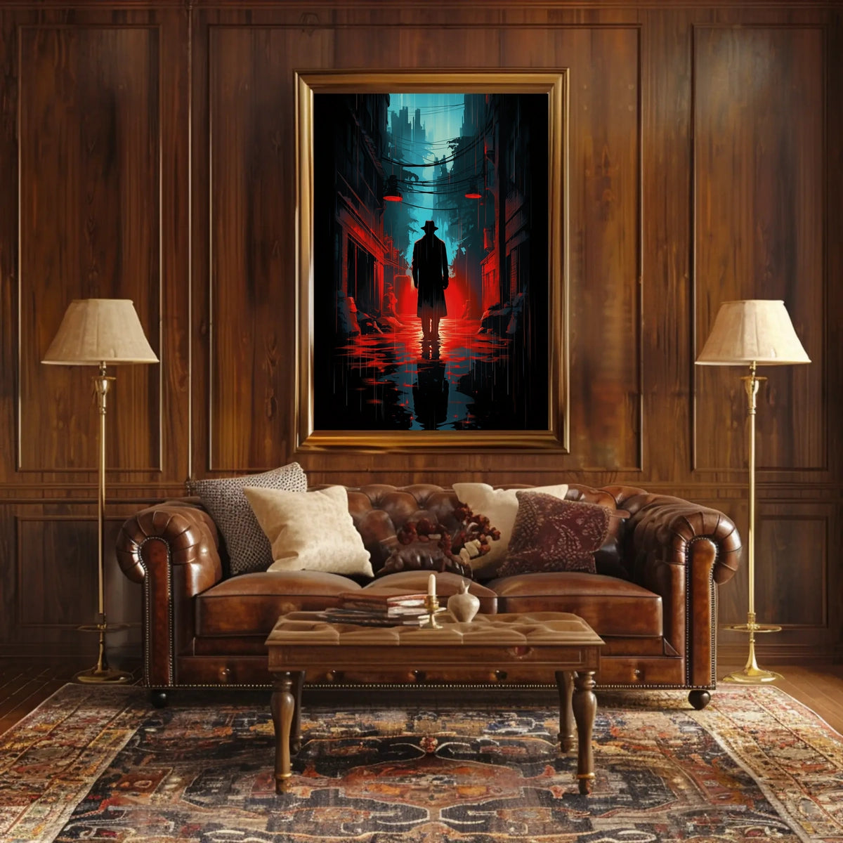 The Mysterious Alleyway Poster