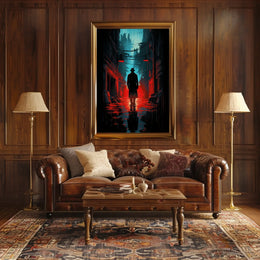 The Mysterious Alleyway Poster