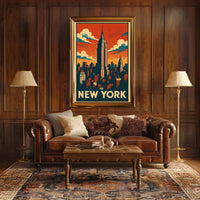 New York Skyline Poster