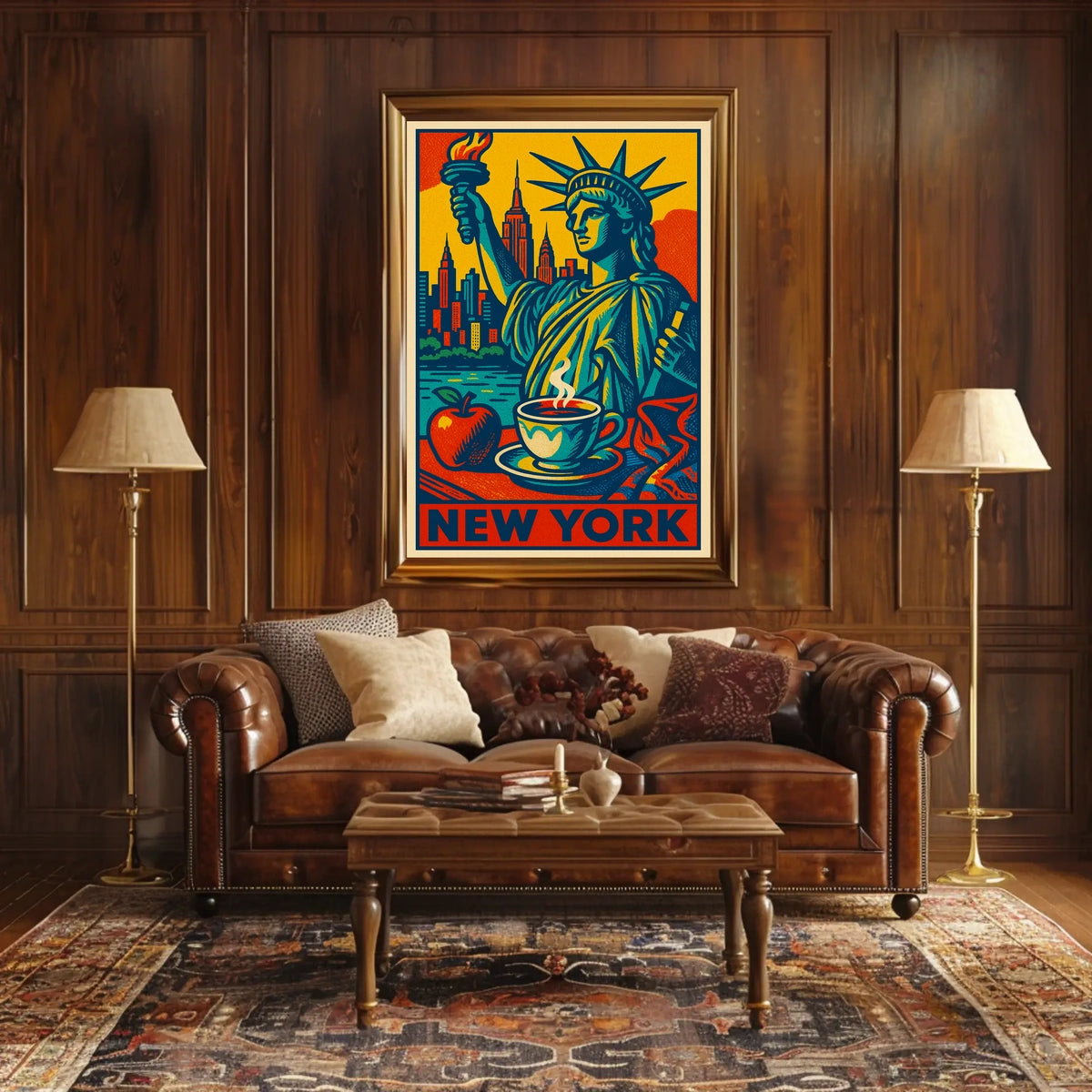 New York Iconic Imagery Poster