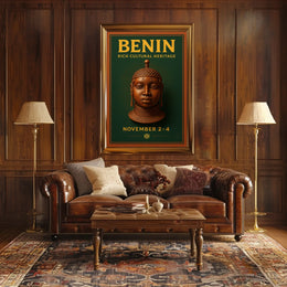 Benin Rich Cultural Heritage Poster