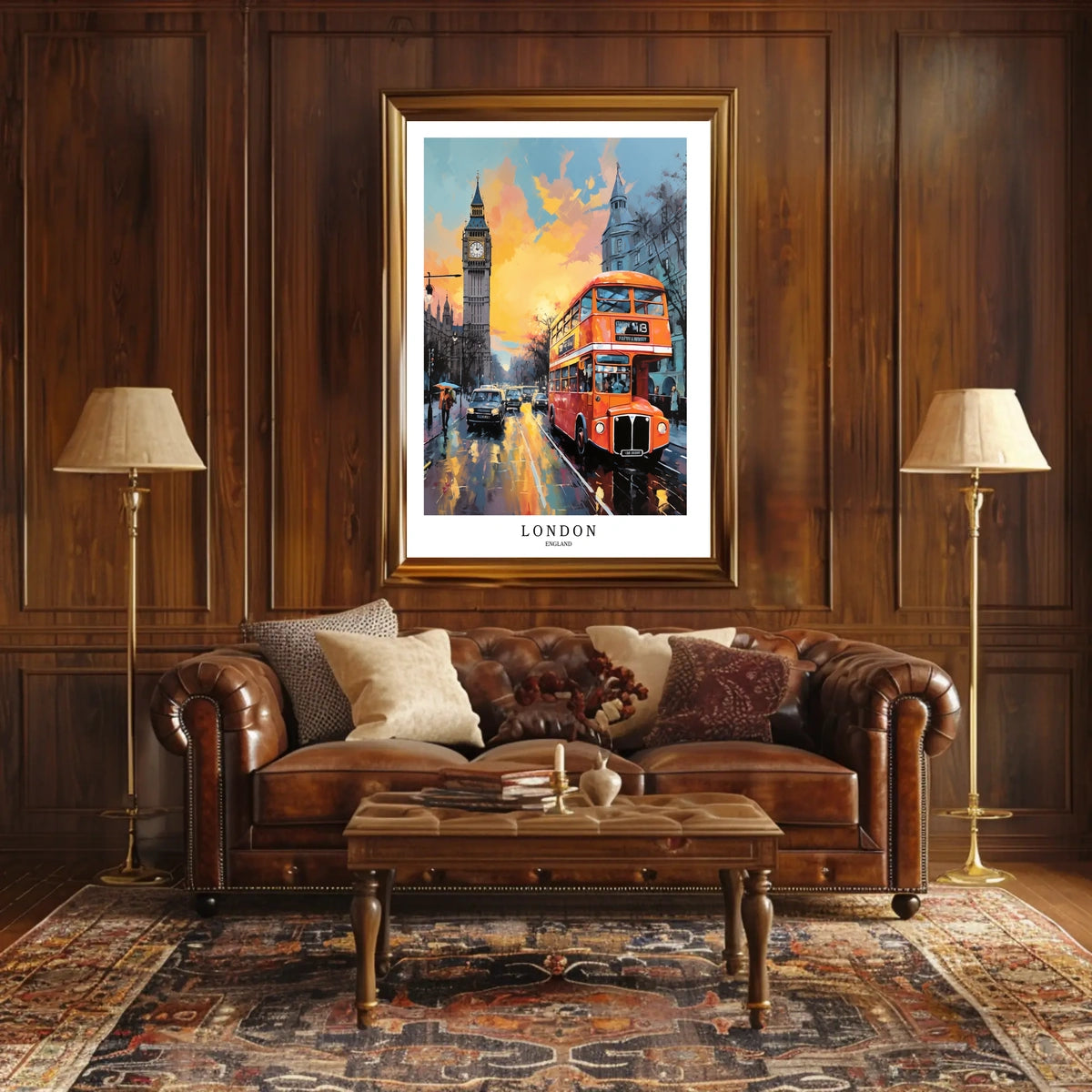 London Cityscape Poster