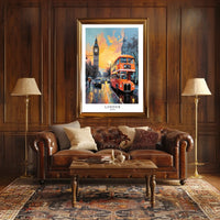 London Cityscape Poster