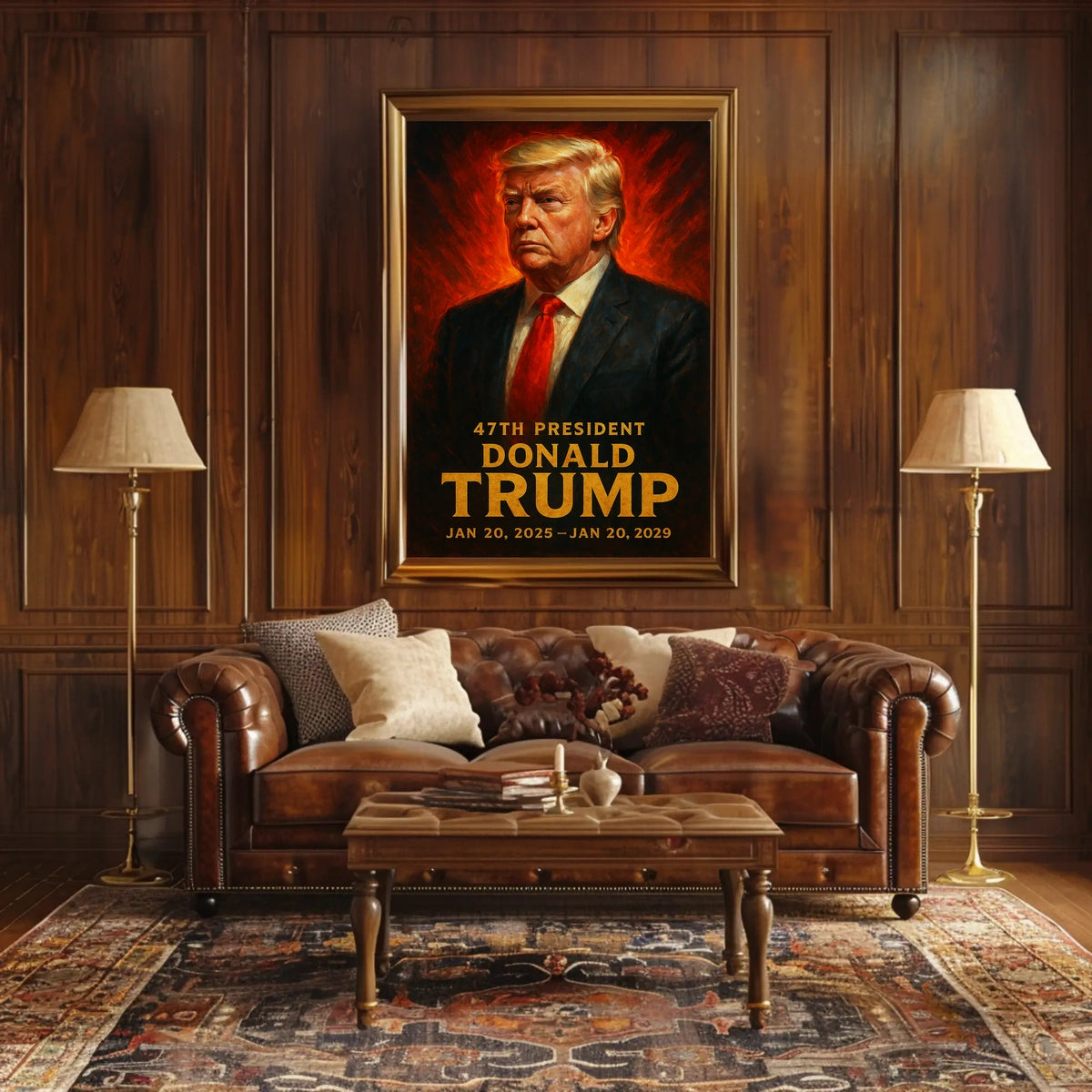 Trump Guardian Republic Pop Art Patriotic Poster