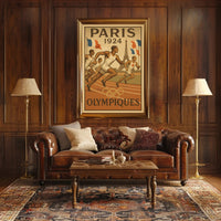 Paris 1924 Olympics Poster PosterGoat
