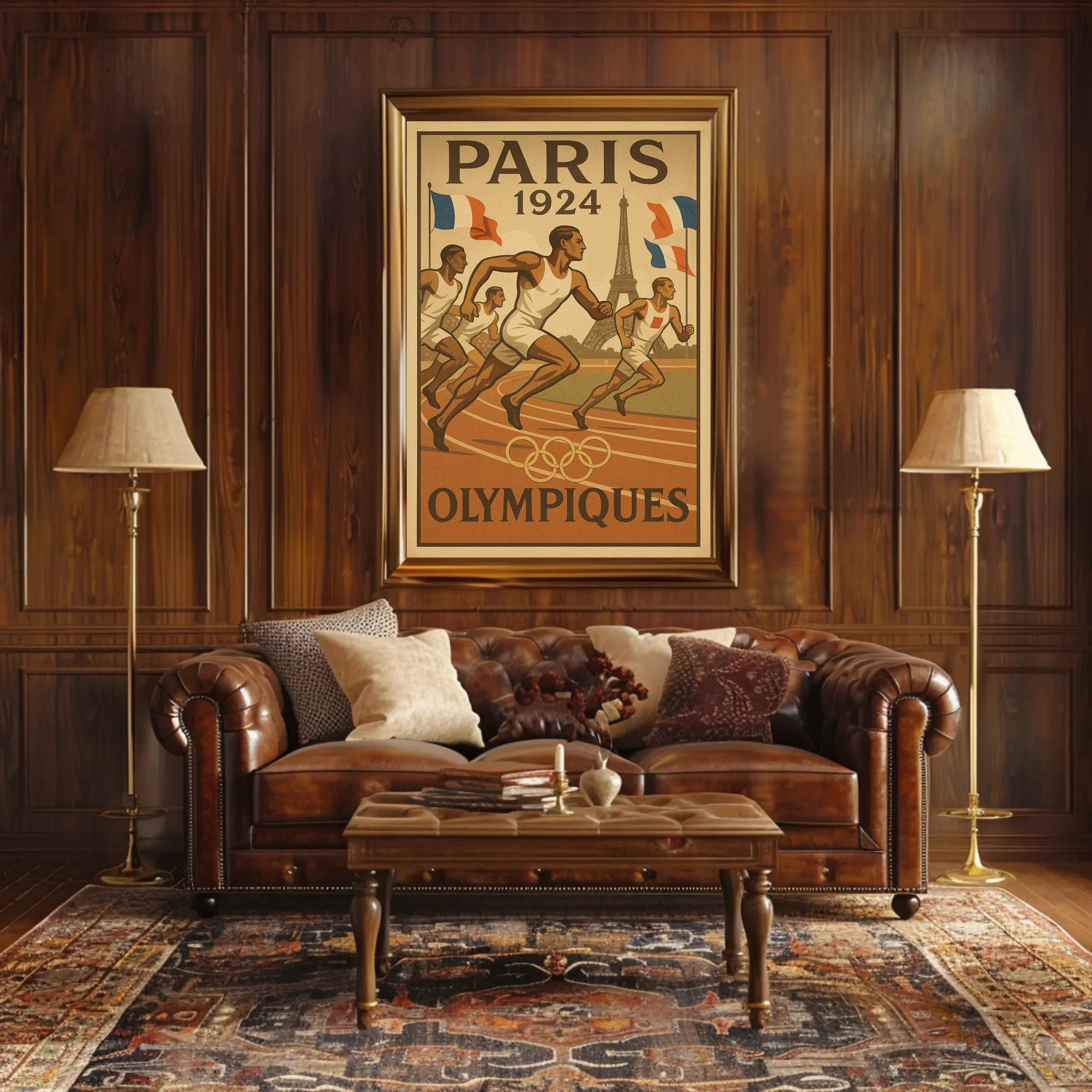 Paris 1924 Olympics Poster PosterGoat