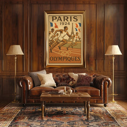 Paris 1924 Olympics Poster PosterGoat