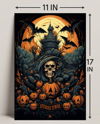 Haunted Halloween Night Poster