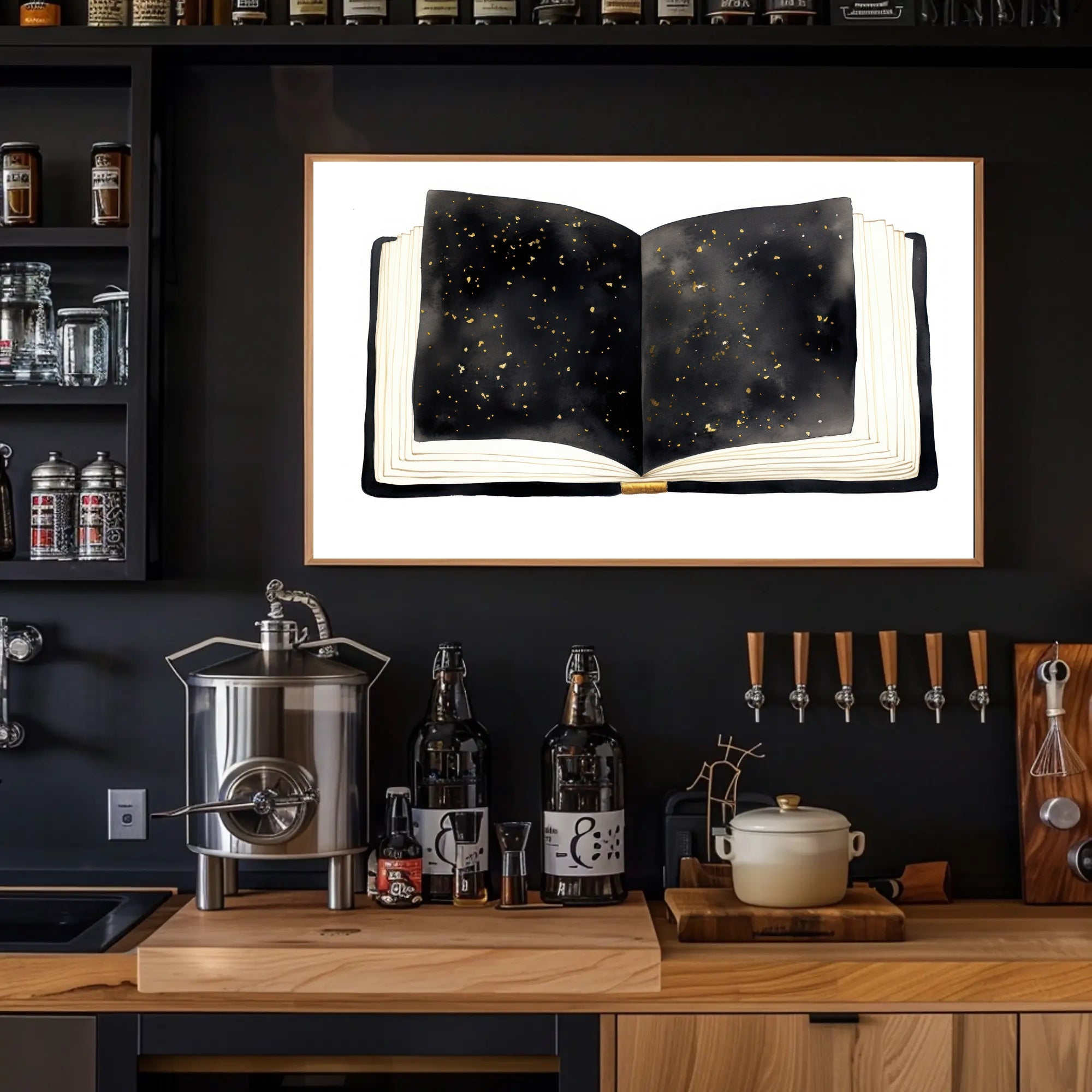 Cosmic Pages Poster