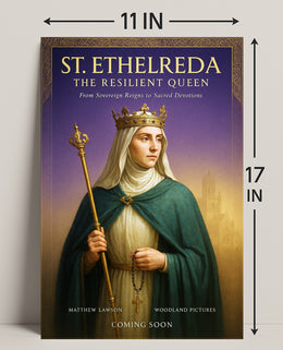 St. Ethelreda The Resilient Queen Poster PosterGoat