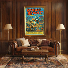 Robot Revolt at the Century of Progress Poster PosterGoat