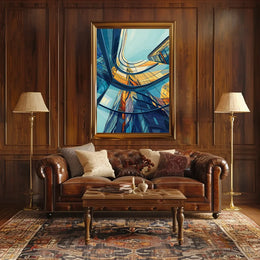 Abstract Timeless Landscape Art Poster