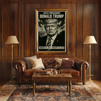 Donald Trump 45Th President Poster
