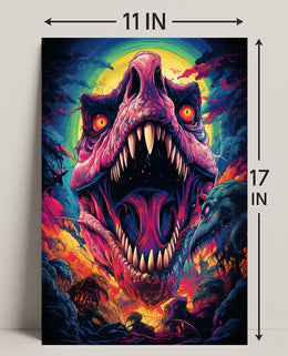 The Roaring Beast Poster PosterGoat