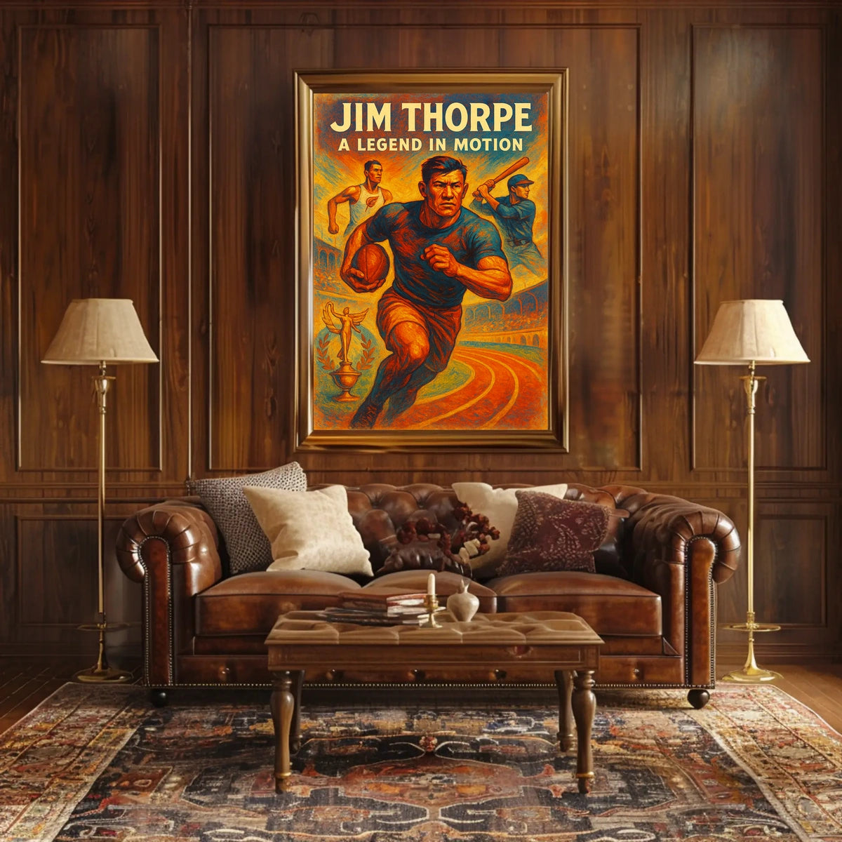 Jim Thorpe A Legend in Motion Jim Thorpe Poster