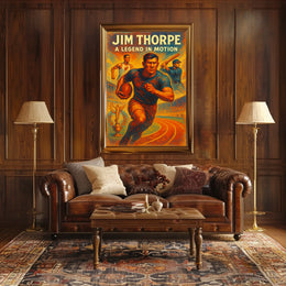 Jim Thorpe A Legend in Motion Jim Thorpe Poster
