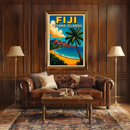 Fiji Yasawa Islands Poster