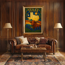 Texas Heritage Poster
