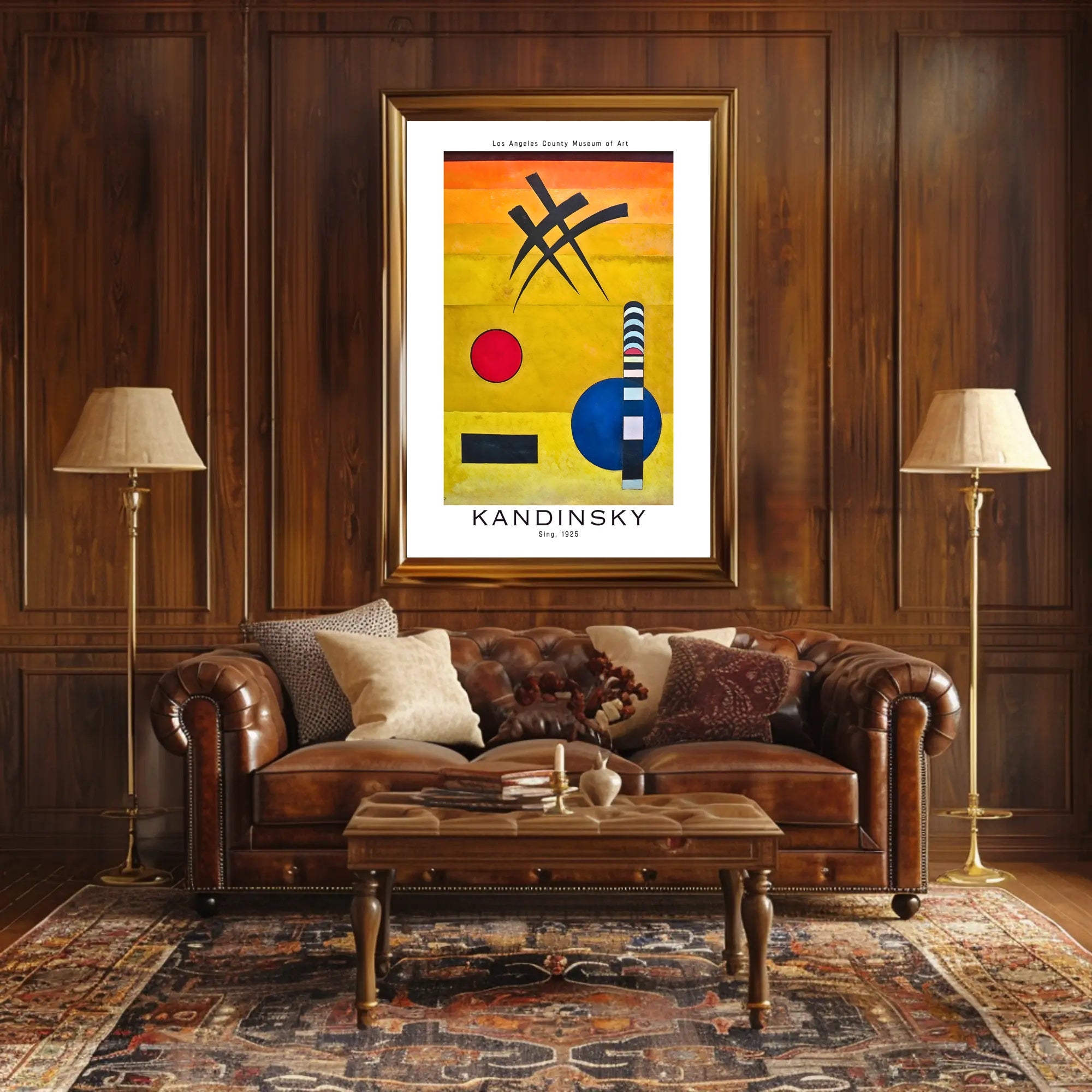 Kandinsky at LACMA Poster