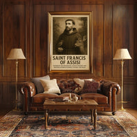 Saint Francis Of Assisi Poster